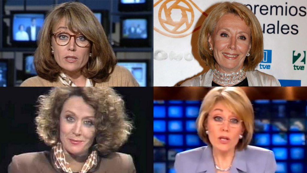Imágenes de Rosa María Mateo como presentadora.