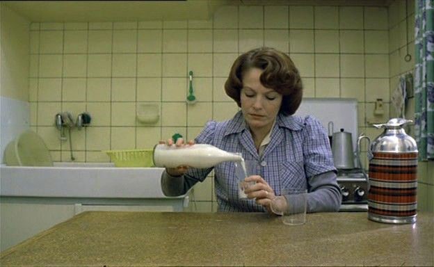Delphine Seyrig en su papel protagonista como Jeanne Dielman en una de las películas más importantes del cine feminista.